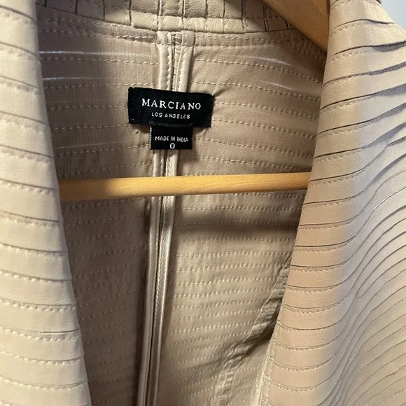 Marciano Taupe Ribbed Jacket - Picture 2 of 3